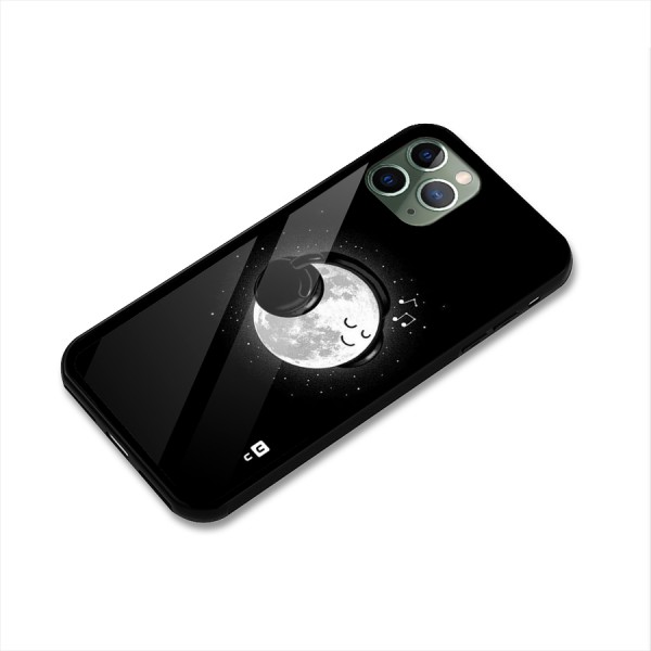 Music World Enjoying Glass Back Case for iPhone 11 Pro