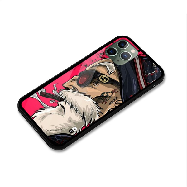 Old Man Swag Glass Back Case for iPhone 11 Pro