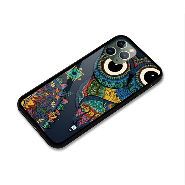 Owl Eyes Glass Back Case for iPhone 11 Pro