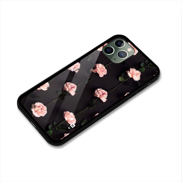 Pink Roses Glass Back Case for iPhone 11 Pro