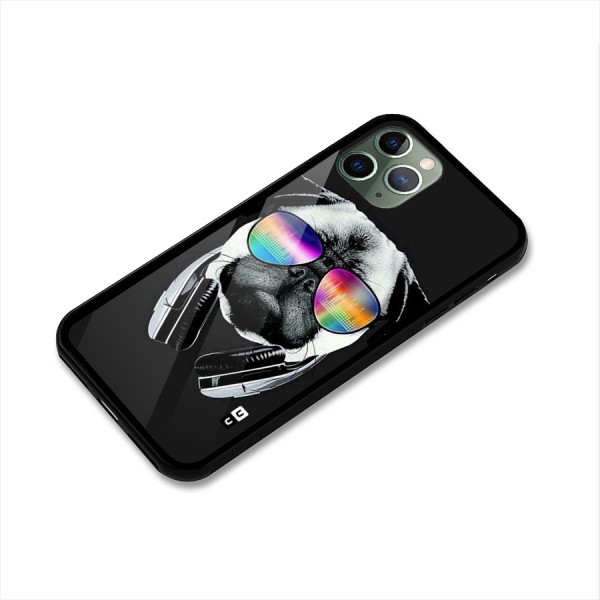Rainbow Dog Swag Glass Back Case for iPhone 11 Pro