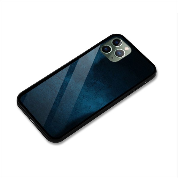 Royal Blue Glass Back Case for iPhone 11 Pro