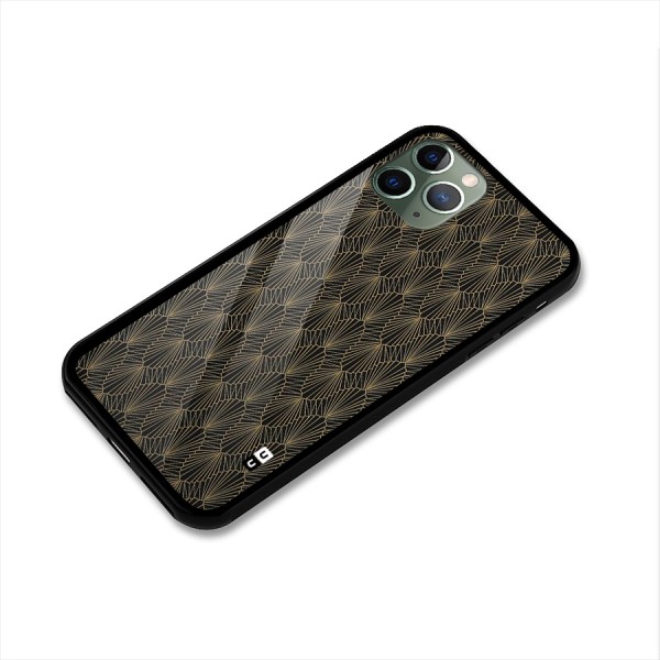 Small Hills Lines Glass Back Case for iPhone 11 Pro