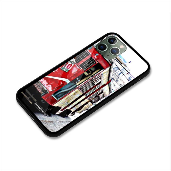 Vintage Citystyle Glass Back Case for iPhone 11 Pro