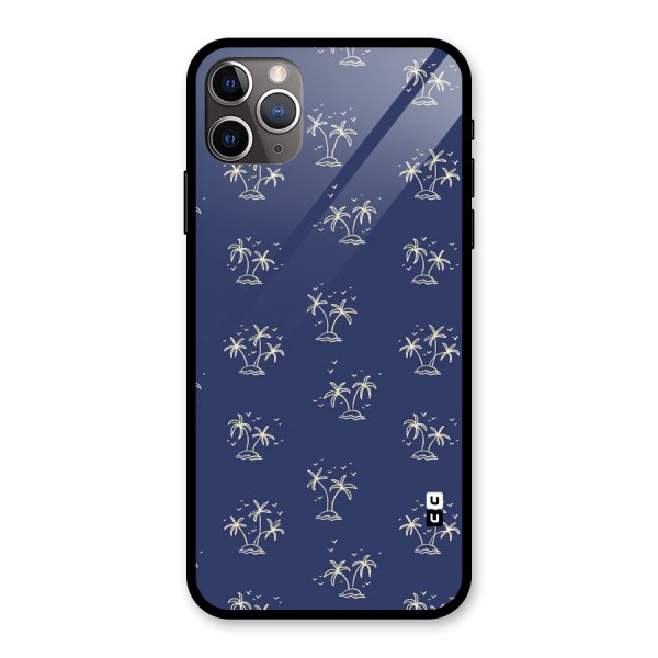 Beach Trees Glass Back Case for iPhone 11 Pro Max