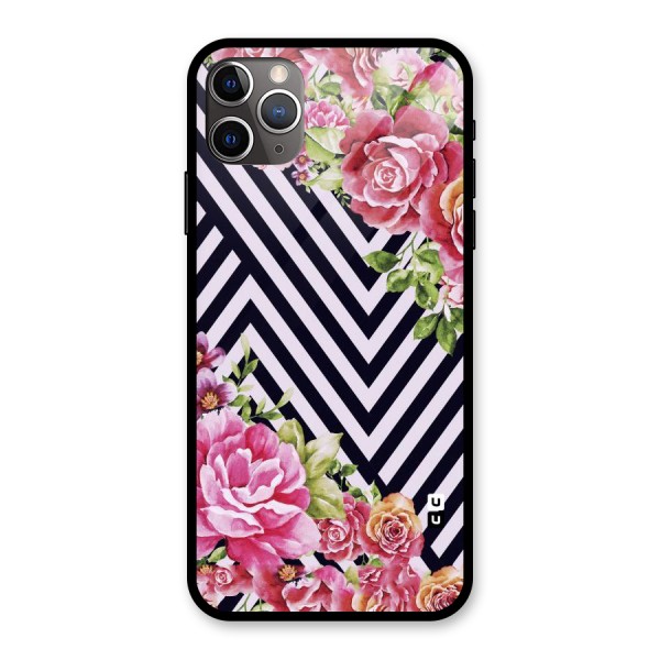 Bloom Zig Zag Glass Back Case for iPhone 11 Pro Max