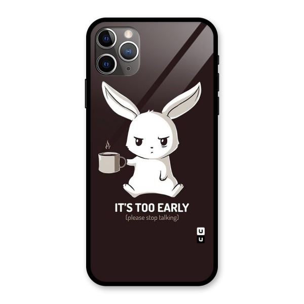 Bunny Early Glass Back Case for iPhone 11 Pro Max