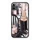 Class Girl Design Glass Back Case for iPhone 11 Pro Max