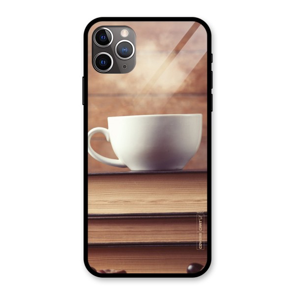 Coffee And Bookworm Glass Back Case for iPhone 11 Pro Max