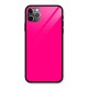 Hot Pink Glass Back Case for iPhone 11 Pro Max