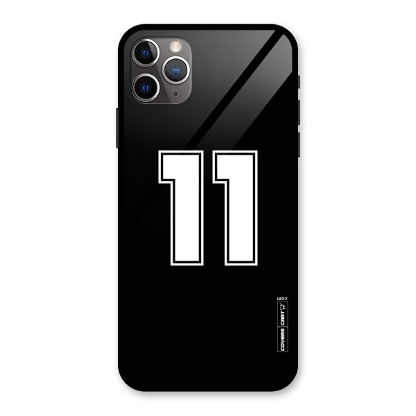 Number 11 Glass Back Case for iPhone 11 Pro Max