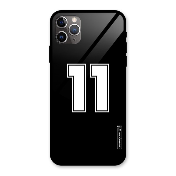 Number 11 Glass Back Case for iPhone 11 Pro Max