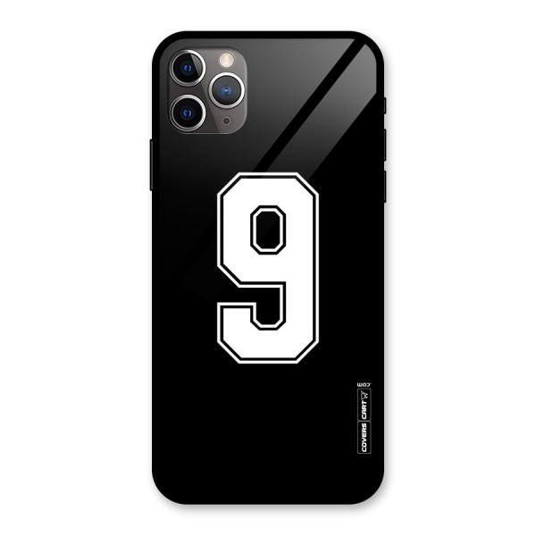 Number 9 Glass Back Case for iPhone 11 Pro Max