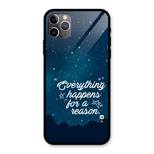Reason Sky Glass Back Case for iPhone 11 Pro Max