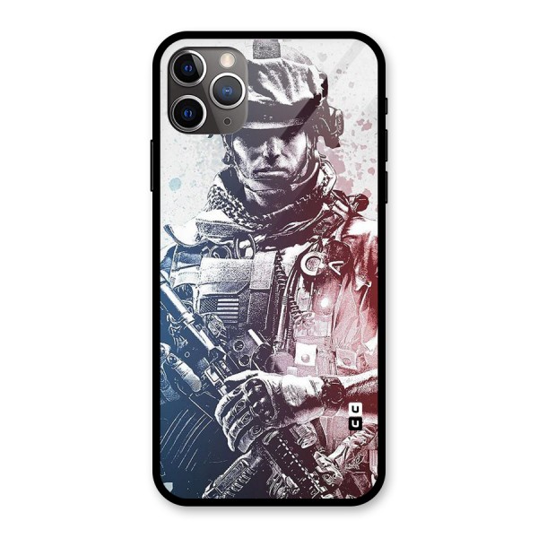 Saviour Glass Back Case for iPhone 11 Pro Max
