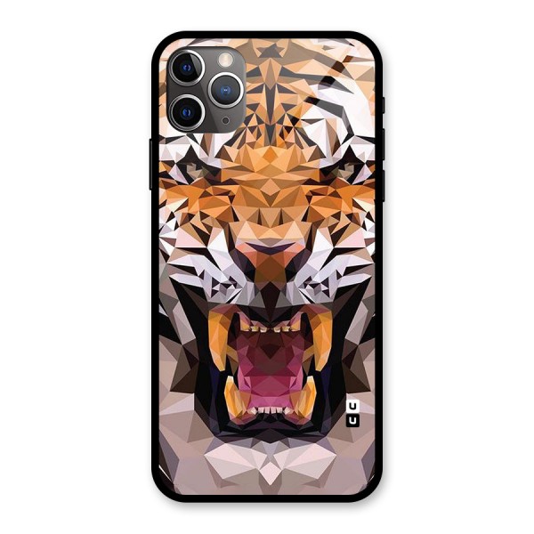 Tiger Abstract Art Glass Back Case for iPhone 11 Pro Max