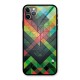 Too Much Colors Pattern Glass Back Case for iPhone 11 Pro Max