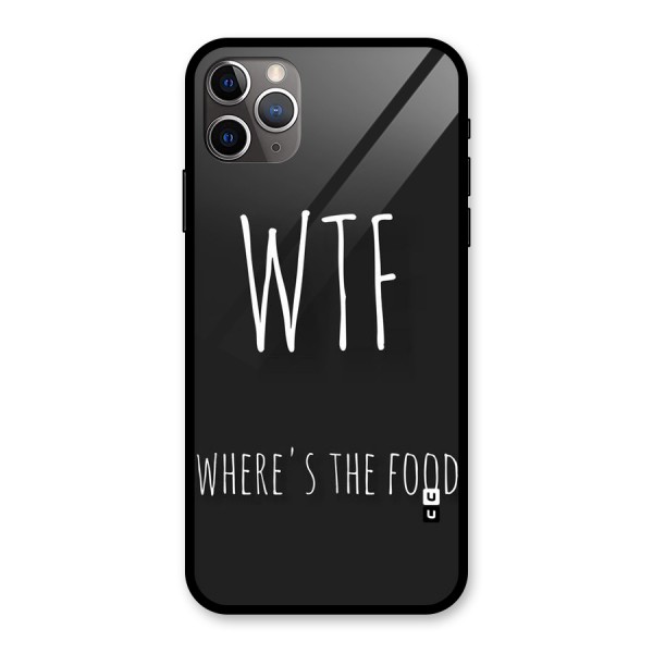 Where The Food Glass Back Case for iPhone 11 Pro Max
