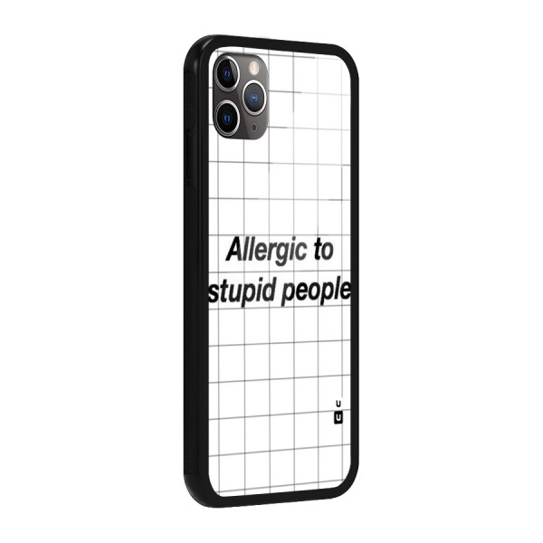 Allergic Glass Back Case for iPhone 11 Pro Max