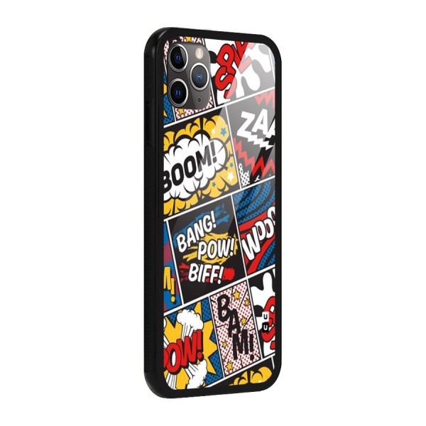 Bam Pattern Glass Back Case for iPhone 11 Pro Max
