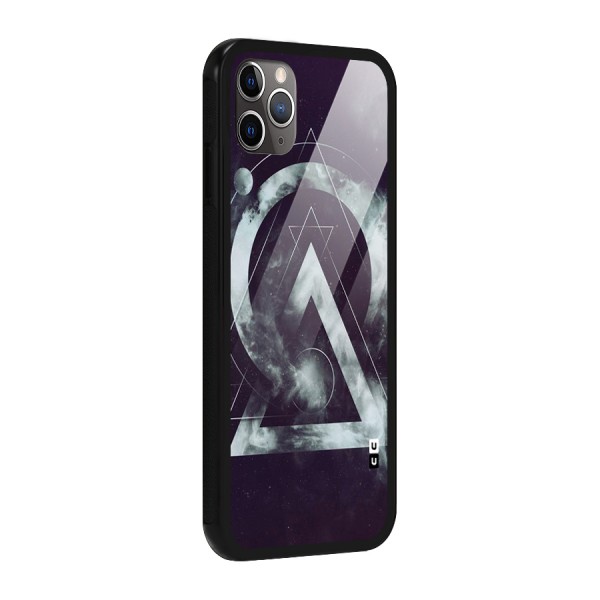 Basic Galaxy Shape Glass Back Case for iPhone 11 Pro Max