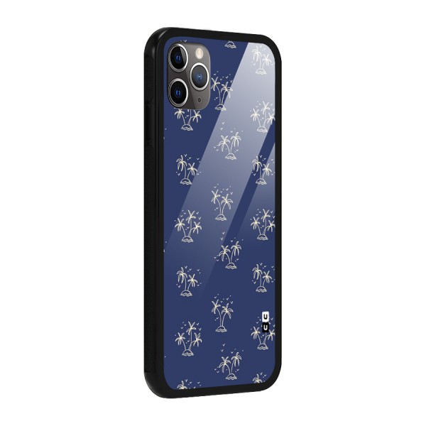 Beach Trees Glass Back Case for iPhone 11 Pro Max