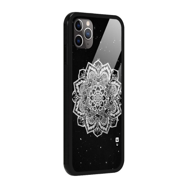 Beautiful Mandala Design Glass Back Case for iPhone 11 Pro Max