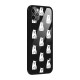 Chill Cat Pattern Glass Back Case for iPhone 11 Pro Max