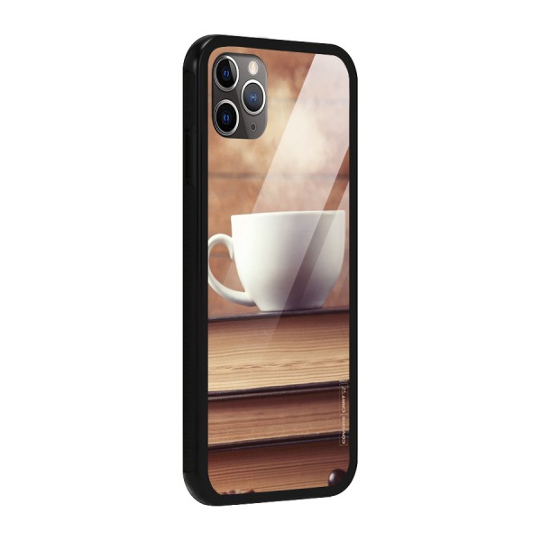 Coffee And Bookworm Glass Back Case for iPhone 11 Pro Max