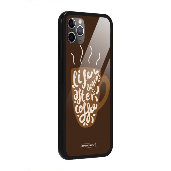 Coffee Mug Glass Back Case for iPhone 11 Pro Max