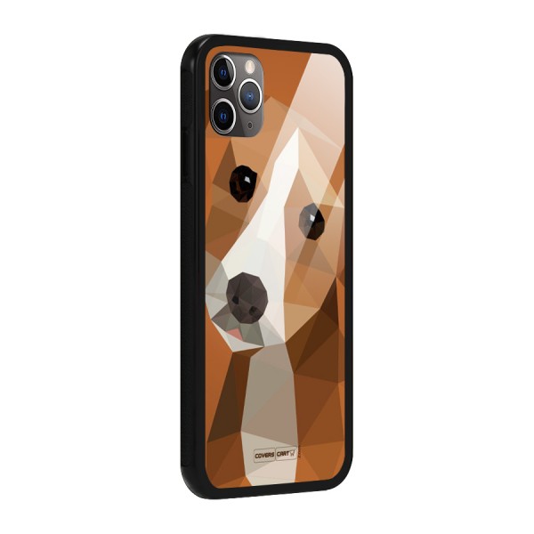 Cute Dog Glass Back Case for iPhone 11 Pro Max