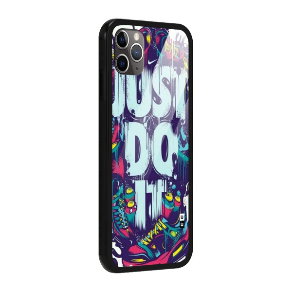 Do It Abstract Glass Back Case for iPhone 11 Pro Max