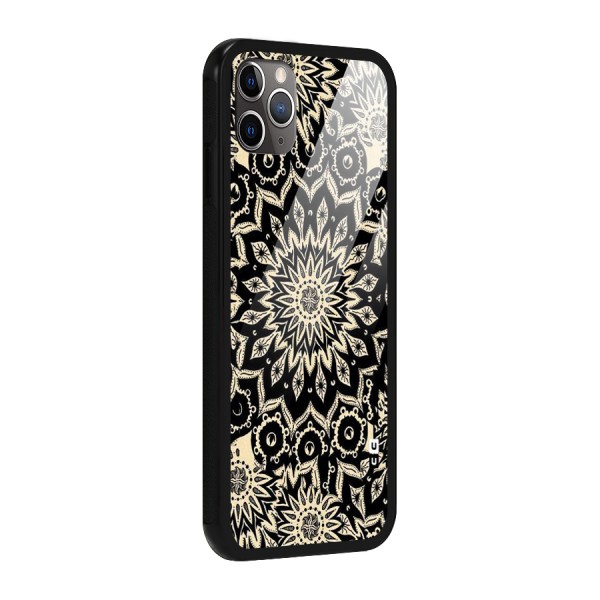 Golden Mandala Glass Back Case for iPhone 11 Pro Max