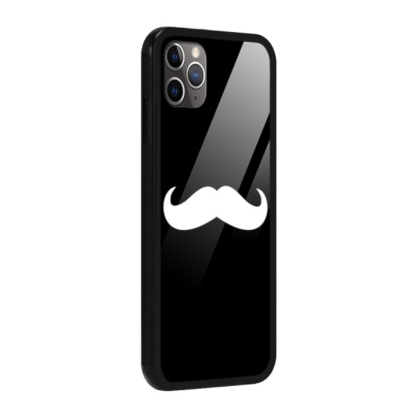 Moustache Love Glass Back Case for iPhone 11 Pro Max