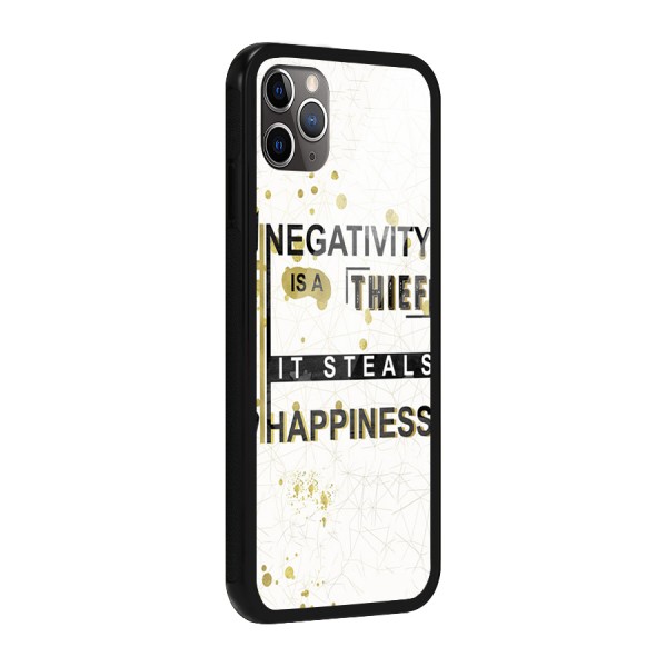 Negativity Thief Glass Back Case for iPhone 11 Pro Max