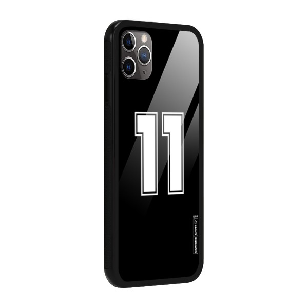 Number 11 Glass Back Case for iPhone 11 Pro Max