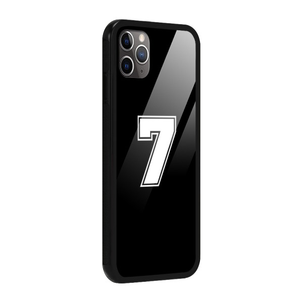 Number 7 Glass Back Case for iPhone 11 Pro Max