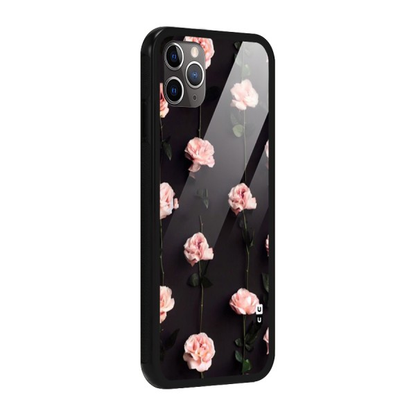 Pink Roses Glass Back Case for iPhone 11 Pro Max
