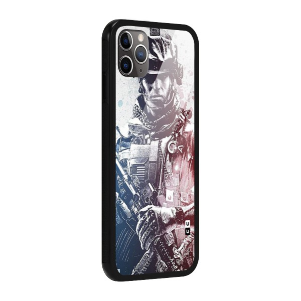 Saviour Glass Back Case for iPhone 11 Pro Max