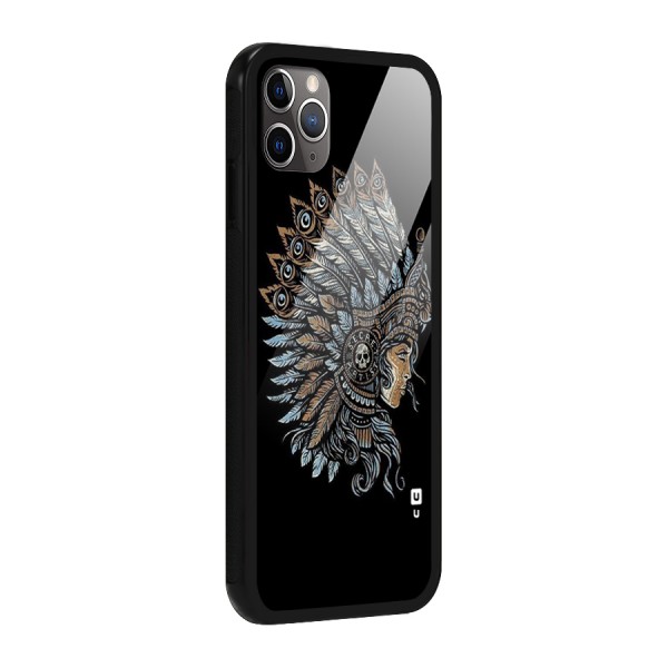 Tribal Design Glass Back Case for iPhone 11 Pro Max