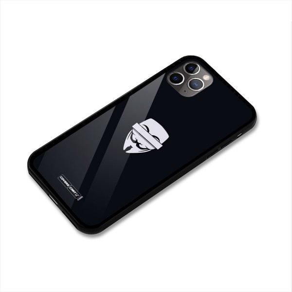 Anonymous Mask Glass Back Case for iPhone 11 Pro Max