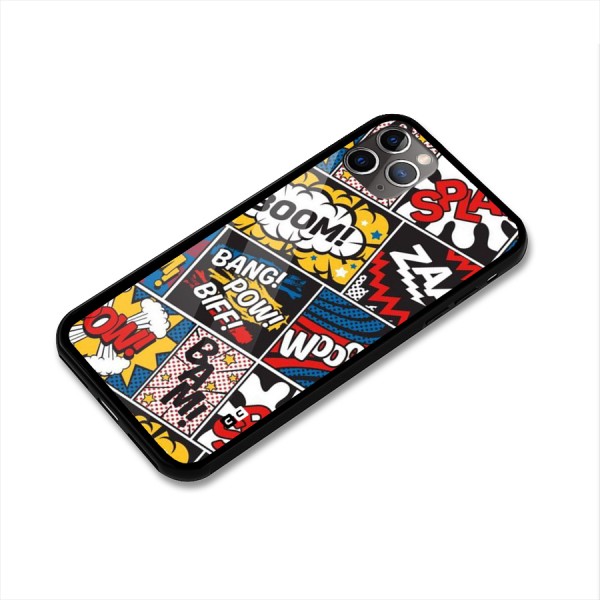 Bam Pattern Glass Back Case for iPhone 11 Pro Max