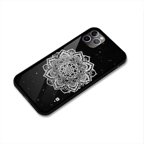Beautiful Mandala Design Glass Back Case for iPhone 11 Pro Max