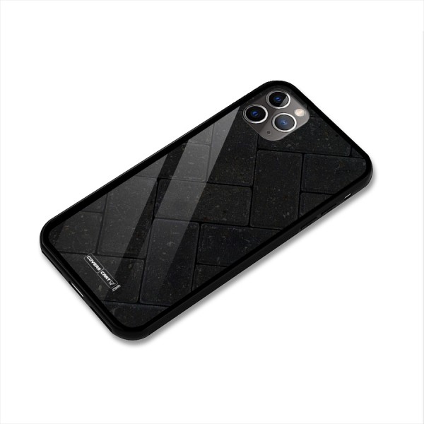Bricks Pattern Glass Back Case for iPhone 11 Pro Max