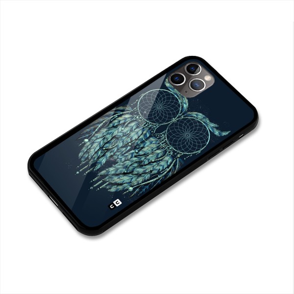 Dreamy Owl Catcher Glass Back Case for iPhone 11 Pro Max