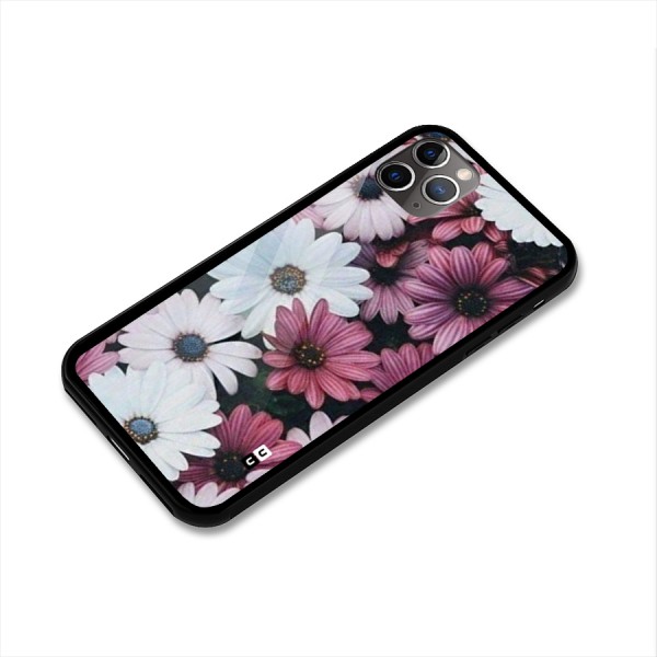Floral Shades Pink Glass Back Case for iPhone 11 Pro Max