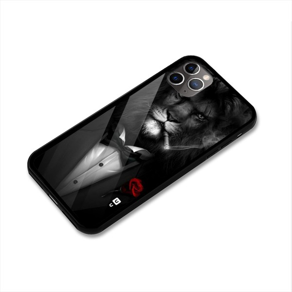 Lion Class Glass Back Case for iPhone 11 Pro Max
