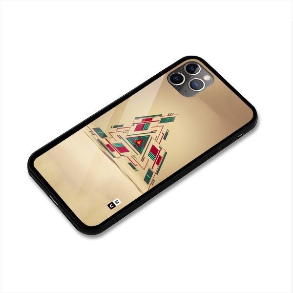 Maze Triangle Glass Back Case for iPhone 11 Pro Max