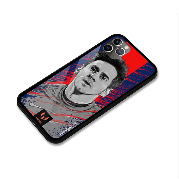 Messi For FCB Glass Back Case for iPhone 11 Pro Max