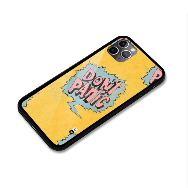 No Panic Glass Back Case for iPhone 11 Pro Max